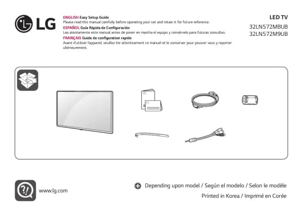 LG 32LN572M9UB