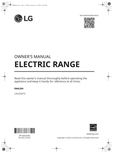LG LSIL6334XE