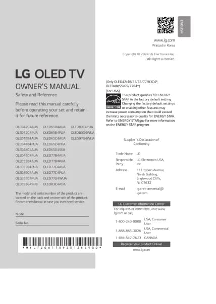 LG OLED55C4