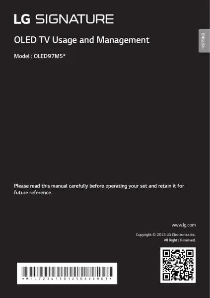 LG OLED97M59LA