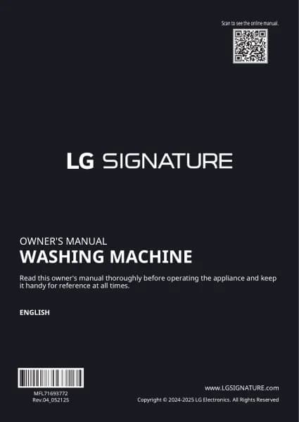 LG SIGNATURE WM9900HSA