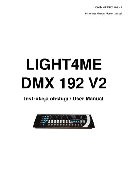 Light4Me DMX 192 V2