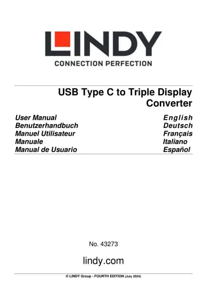 Lindy 43273