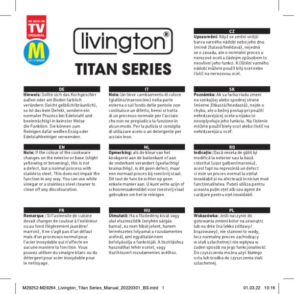 Livington Titan Pan