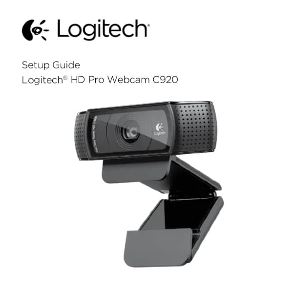 Logitech HD Pro Webcam C920