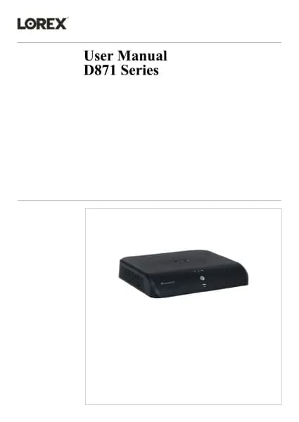 Lorex D871A81B