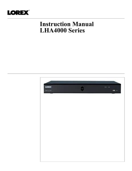 Lorex LHA4104