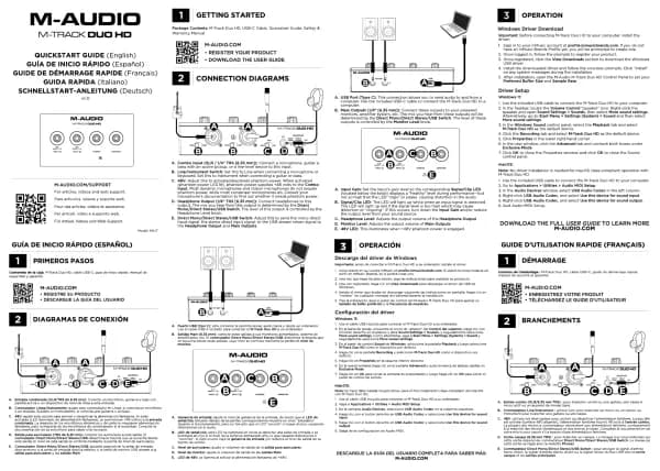 M-Audio M-Track Duo HD