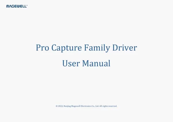 Magewell Pro Capture HDMI 4K Plus