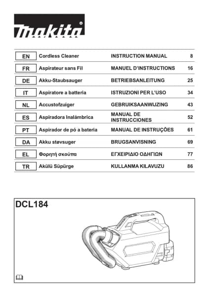 Makita DCL184