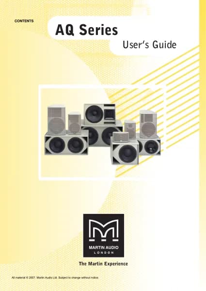 Martin Audio AQ8