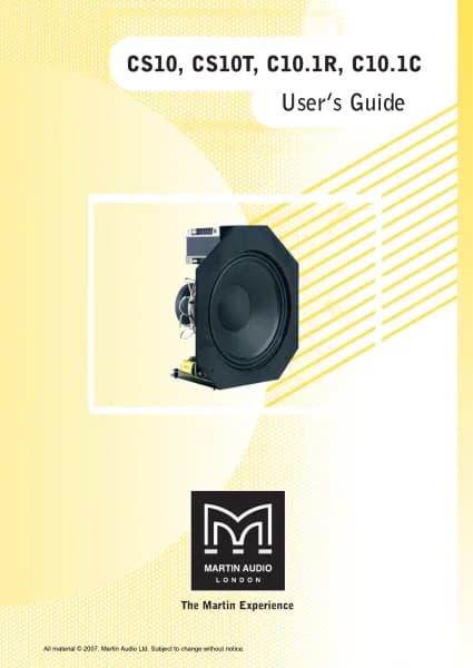 Martin Audio C10.1R