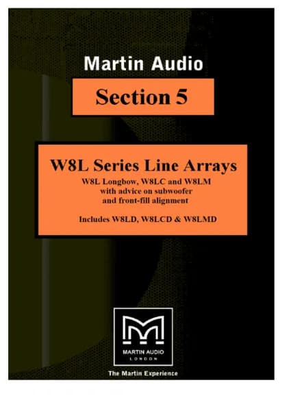 Martin Audio Wavefront W8LC