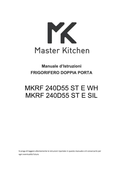 Master Kitchen MKRF 241D55 E ST WH