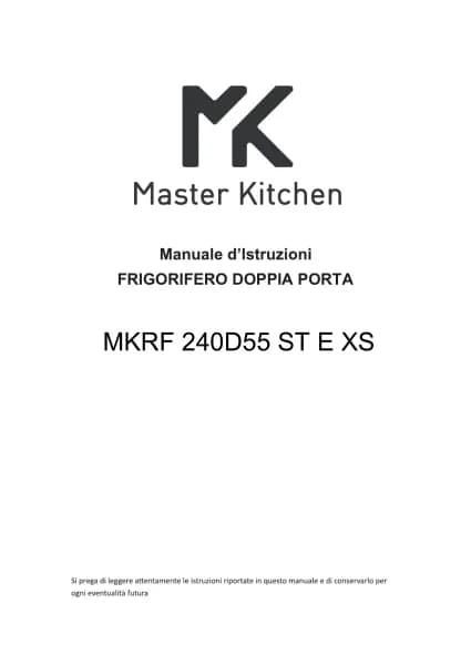 Master Kitchen MKRF 241D55 E ST XS