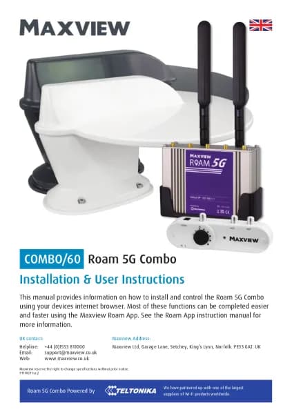 Maxview Roam 5G COMBO60