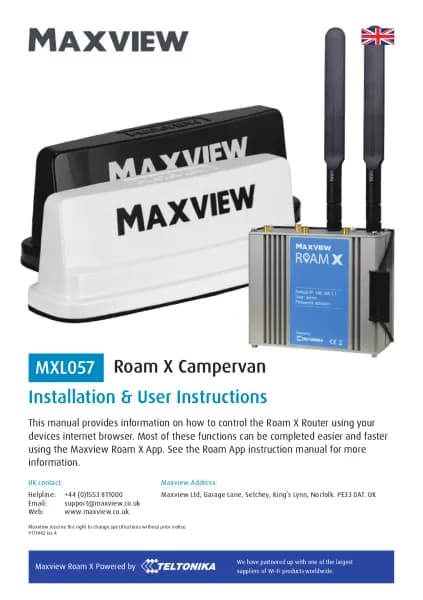 Maxview Roam X MXL057