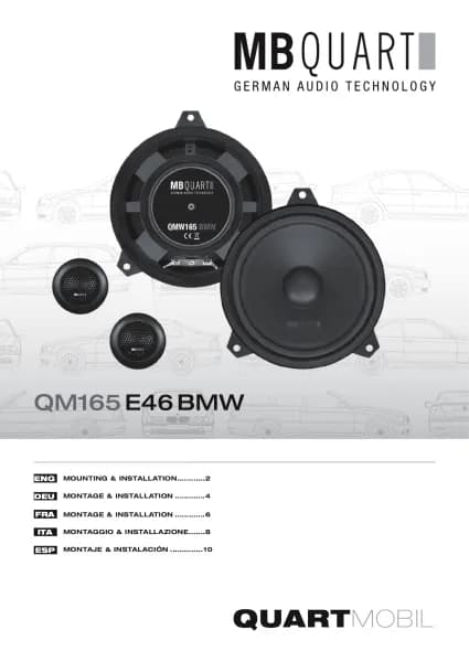 MB Quart QMW165 BMW