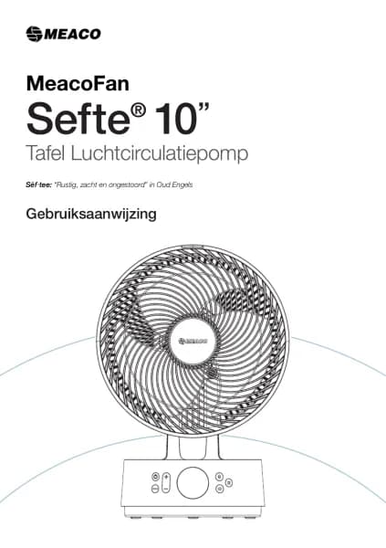 Meaco Fan Sefte 10"