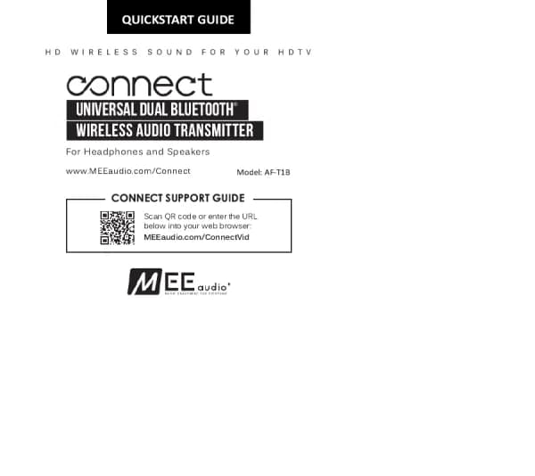 MEE Audio Connect AF-T1-BK
