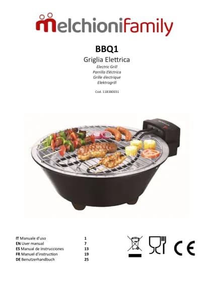 Melchioni BBQ1