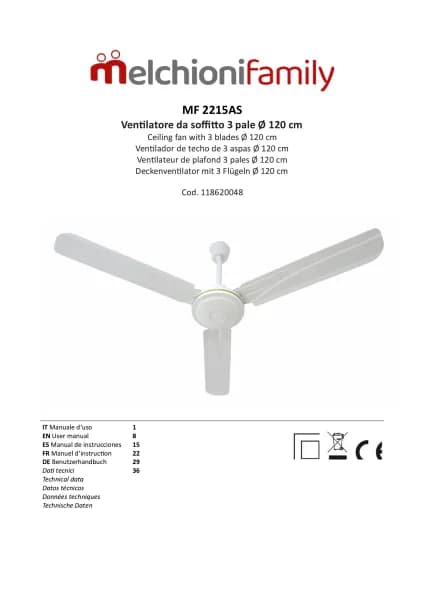 Melchioni MF 2215AS