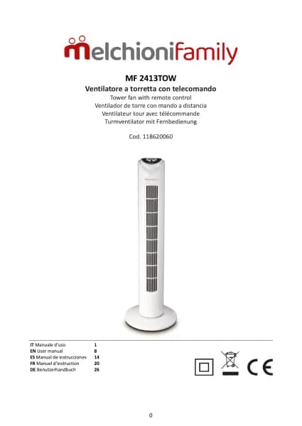 Melchioni MF 2413TOW