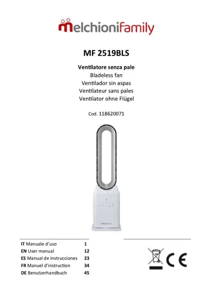 Melchioni MF 2519BLS