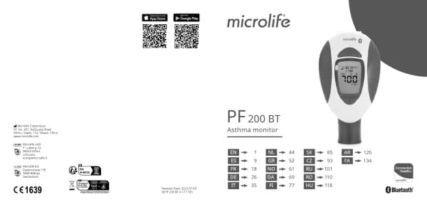 Microlife PF 200 BT
