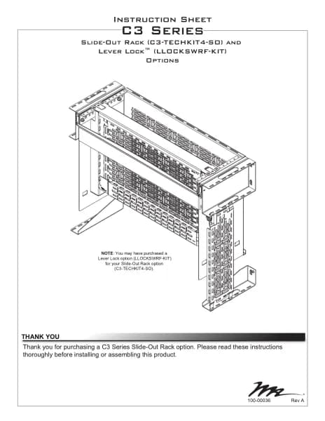 Middle Atlantic C3-TECHKIT4-SO