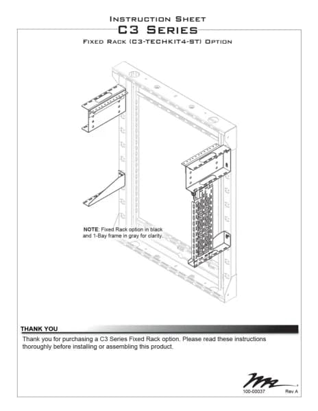 Middle Atlantic C3-TECHKIT4-ST