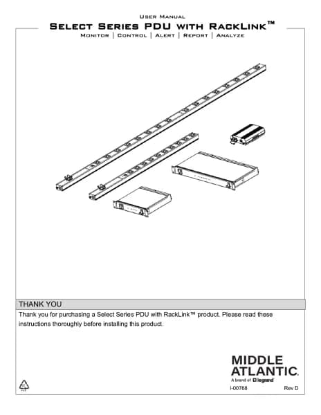 Middle Atlantic RLNK-210-IEC