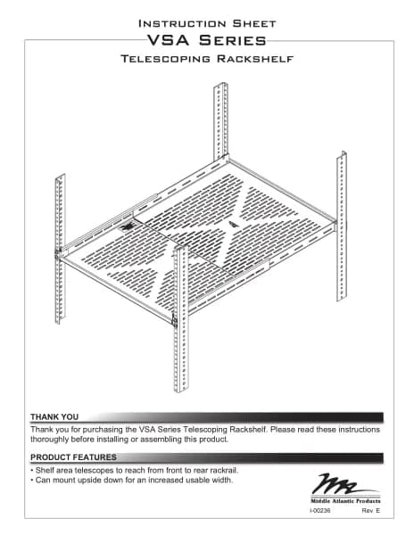 Middle Atlantic VSA-2744