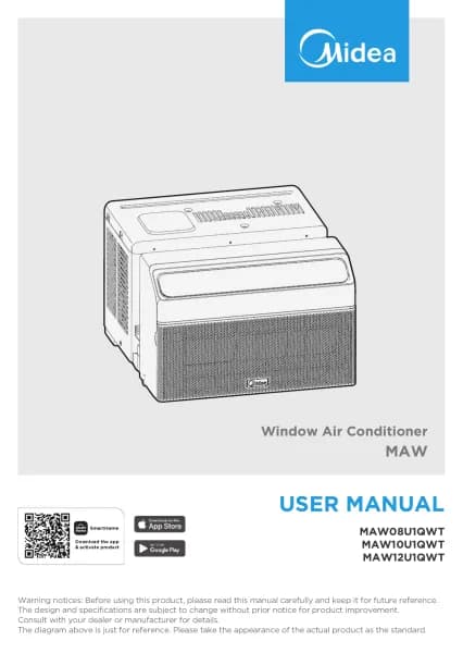 Midea MAW08U2QWT