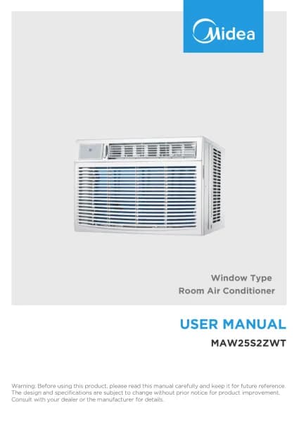Midea MAW25S2ZWT