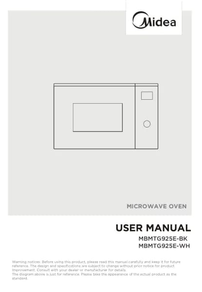 Midea MBMTG925E-BK