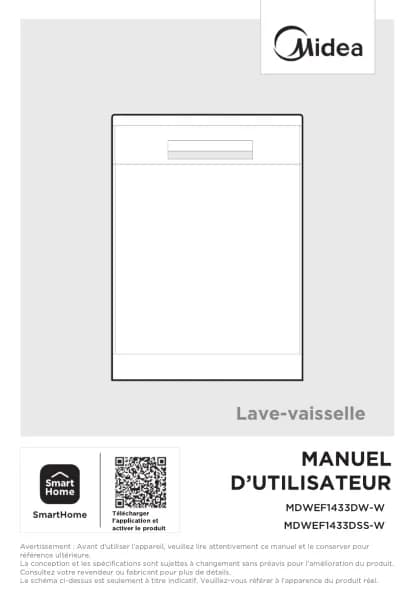 Midea MDWEF1433DSS