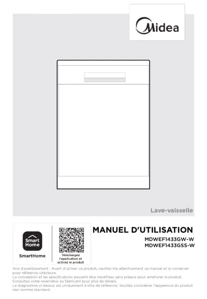 Midea MDWEF1433GW