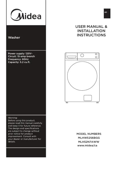 Midea MLHW52S6BGG