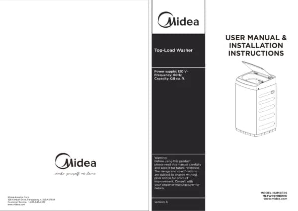 Midea MLTW09M1BWW