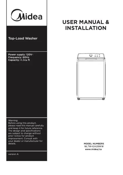 Midea MLTW42A2BWW