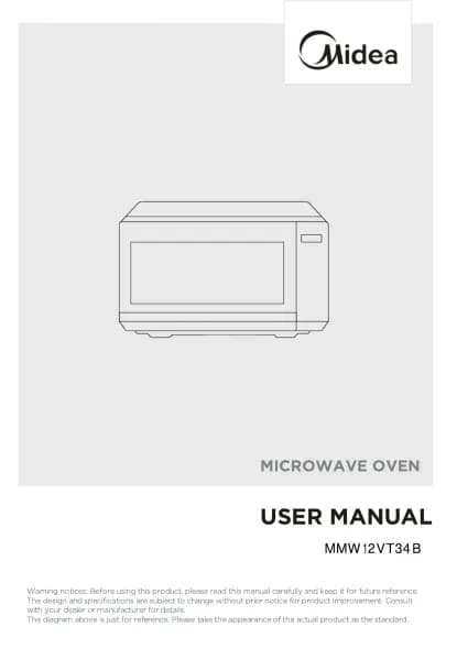 Midea MMW12VT34B