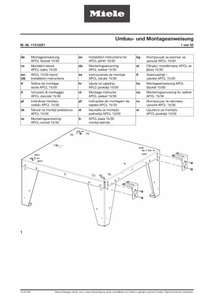 Miele APCL 085