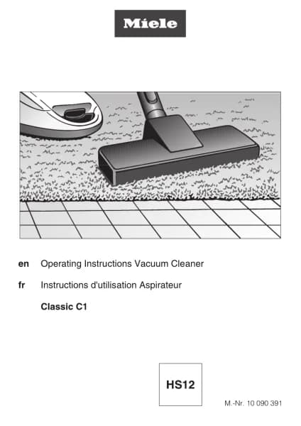Miele Classic C1 HomeCare PowerLine