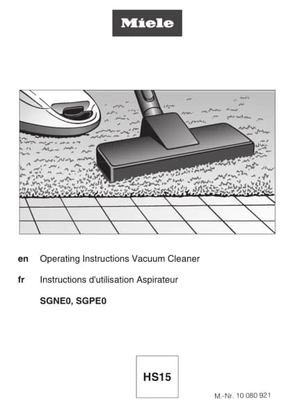Miele Complete C3 HomeCare+ PowerLine SGPE0