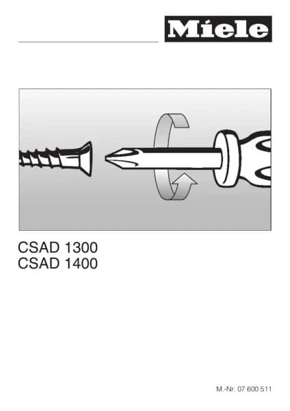 Miele CSAD 1400