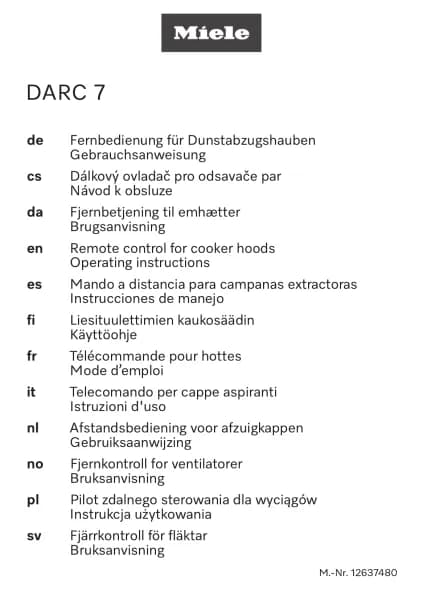 Miele DARC 7