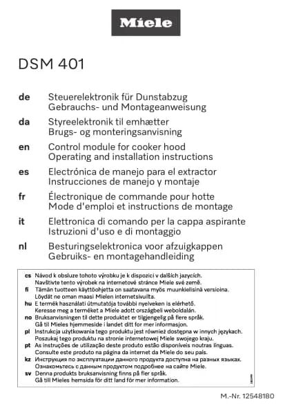 Miele DSM 401