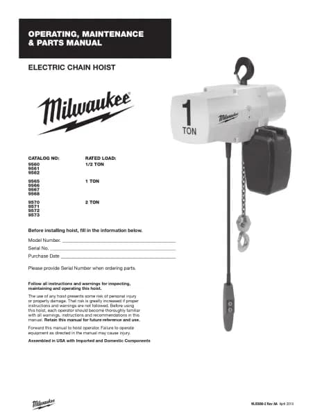 Milwaukee 9561