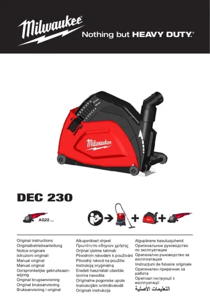 Milwaukee DEC 230